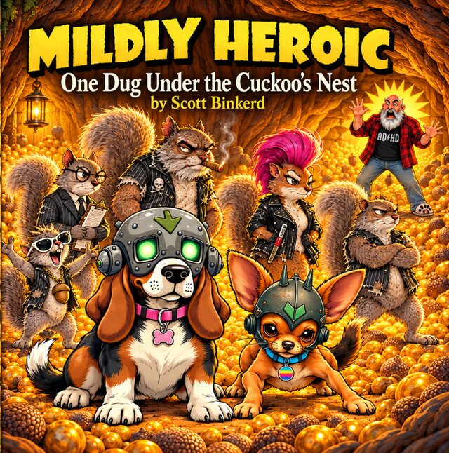 Front cover of Mildly Heroic: One Dug Under the Cuckoo’s Nest